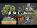 WW 2 Brüder / Brothers Diorama scale 1:35