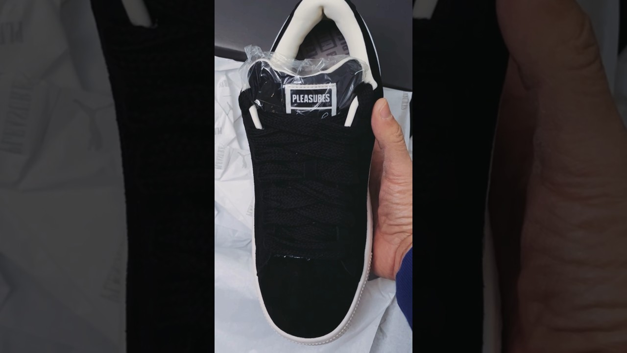 Puma x Pleasures Suede XL Sneaker Unboxing 