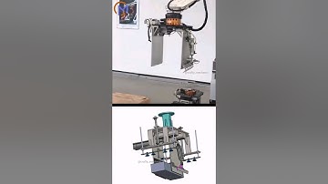 Gripper mechanism 💡 | #mechanical principles | #satisfying #machine #simulation #solidworks #robot