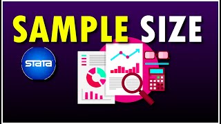 How TO Calculate Sample Size using STATA Software