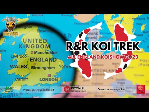 - The most beautiful koi fish in England - R&R Koi Travel, Koi Trek All England Koi Show 2023 -