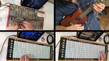 Mellow Linnstrument Jam (w/ AE Modular Synth + Ukulele + iPad) #TTNM