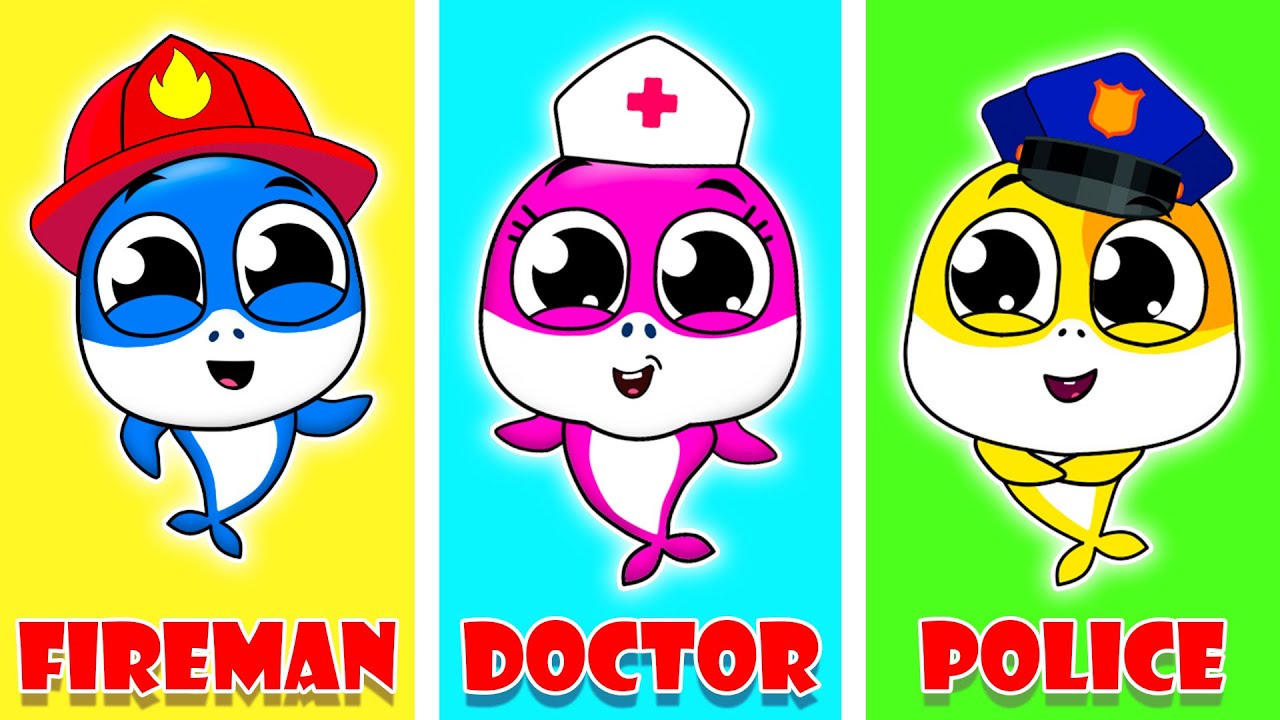 Profession Song | Baby Shark Kids Songs and Nurserhy Rhymes For Kids