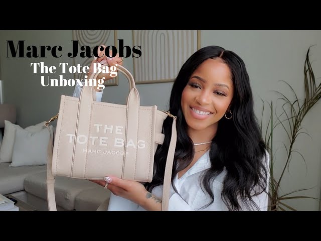 The Marc Jacobs Mini Jacquard Tote bag Unboxing & Whats In My Bag 