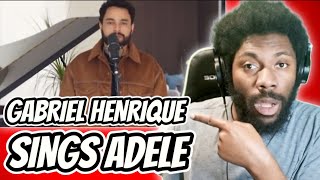 Gabriel Henrique - When We Were Young (Adele Cover) REACTION VIDEO #gabrielhenrique #adele