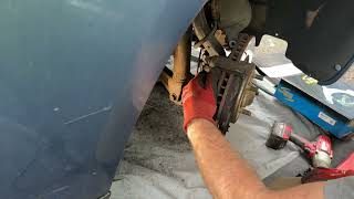 How To Remove OLD Rotors and Brake Pads - step by step, easy!