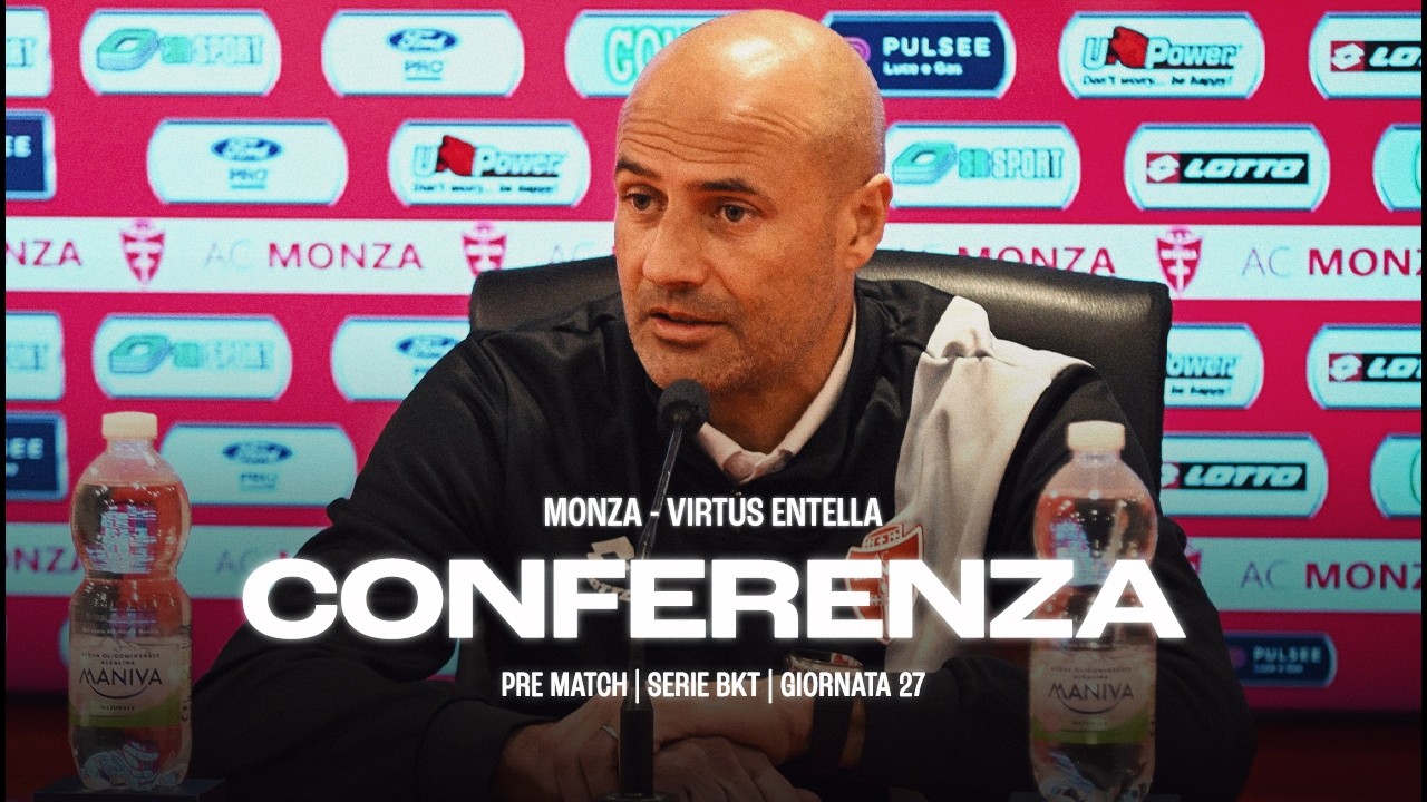CONFERENZA STAMPA | Le parole di Mister Bianco prima di Monza - Virtus Entella