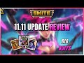 Pretty Big Buffs All-Around! | 11.11 Patch Notes Update Review - Smite