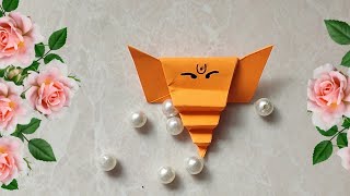 Ganesh Chaturthi Special | Easy Step By Step Ganeshji With Paper | Origami Ganesha