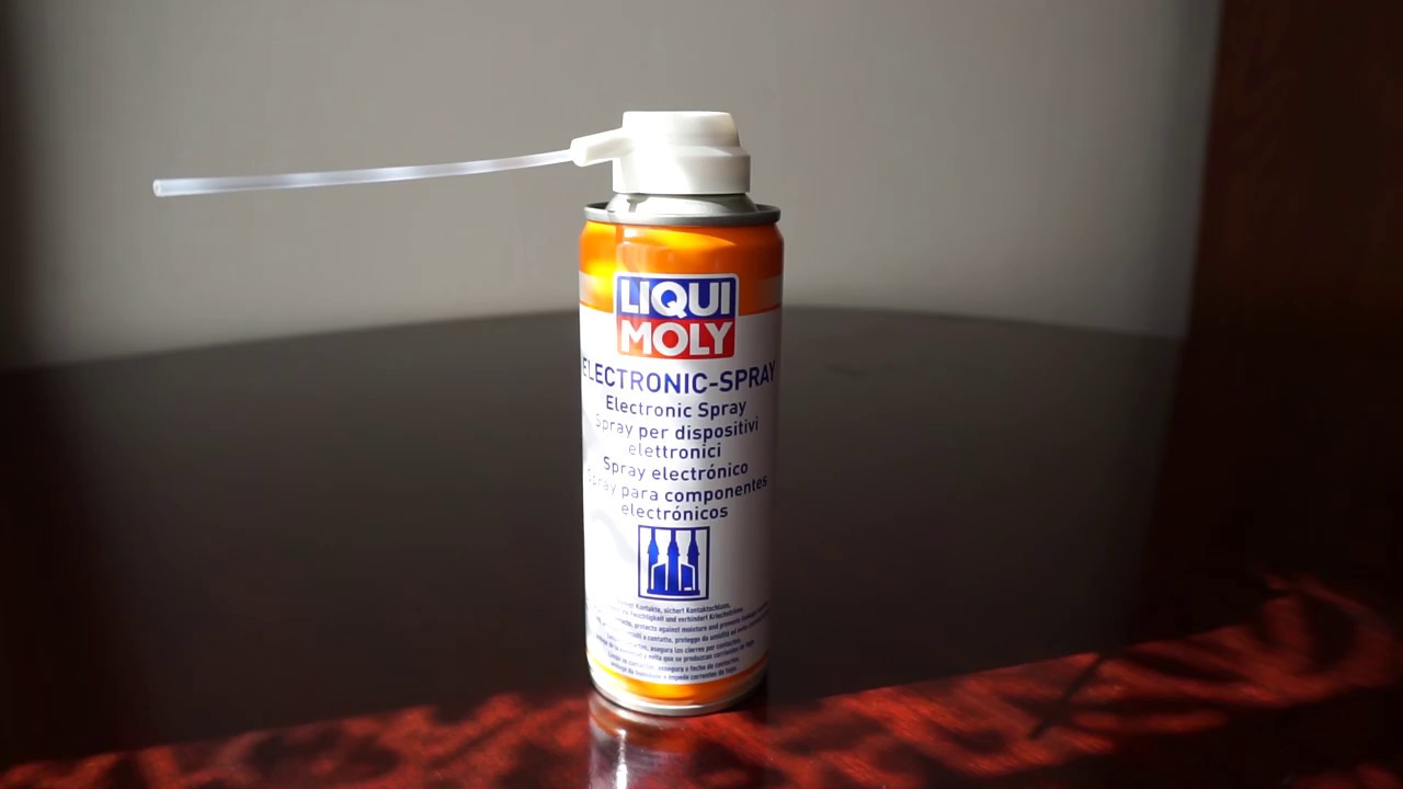 Liqui Moly ElectronicSpray Car Battery Contact Cleaner YouTube