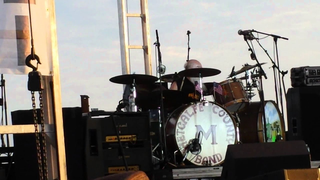 Kentucky Head Hunter Drummer Doing A Drum Solo In Greenville Wisconsin
