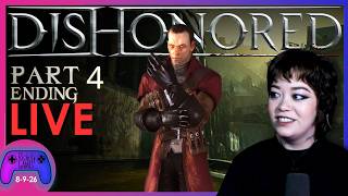 OBLIGATORY UNDER WATER LEVEL WITH RATS & CHAOS | My First Time In: Dishonored, Part 4 [END] - LIVE