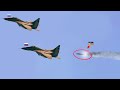 Scary Moment! Russian MiG-29 fighter pilots killed in explosion after being hit by a missile