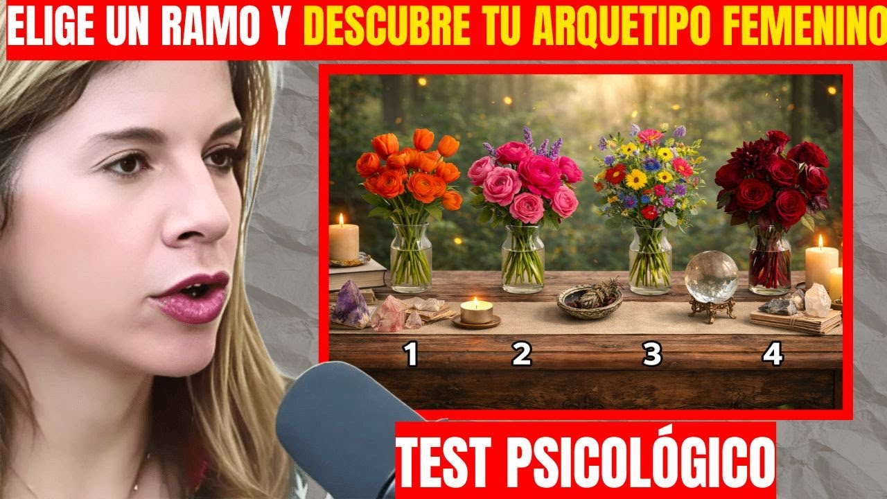 ELIGE UN RAMO — Y Descubre Qué Te Dice Tu Energía Femenina. Test Psicológico de Mariam Rojas