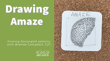 Zentangle® Patterns | Angel Whispers Art | Amaze