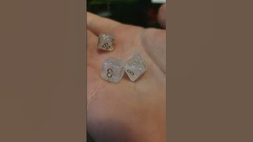 Dice cube Advent calendar day 13 #dicegoblin #dice #dnddiceset #dm