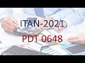 ITAN 2021 PDT 0648