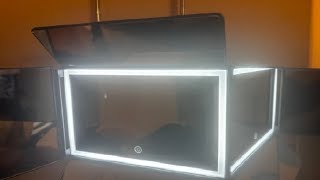 5 Way Mirror, 360° Mirror with 3 Color Lights for Self Hair Cutting for Men Review, Very cool, very screenshot 5