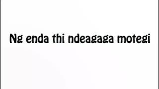 Learn How To Pronounce Ng enda thi ndeagaga motegi