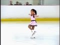 Pre-Alpha routine at the Aliso Viejo Ice Skating Competition - Age 5