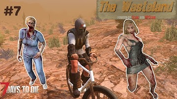 Complete 10 trader quests and you get big reward. In 7 Days to Die with Wasteland mod.