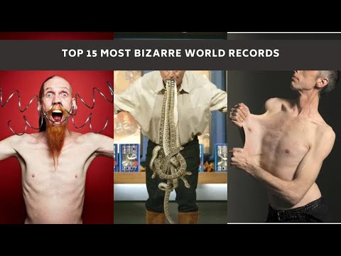 Video: 15 Bizarre pasaulio rekordai