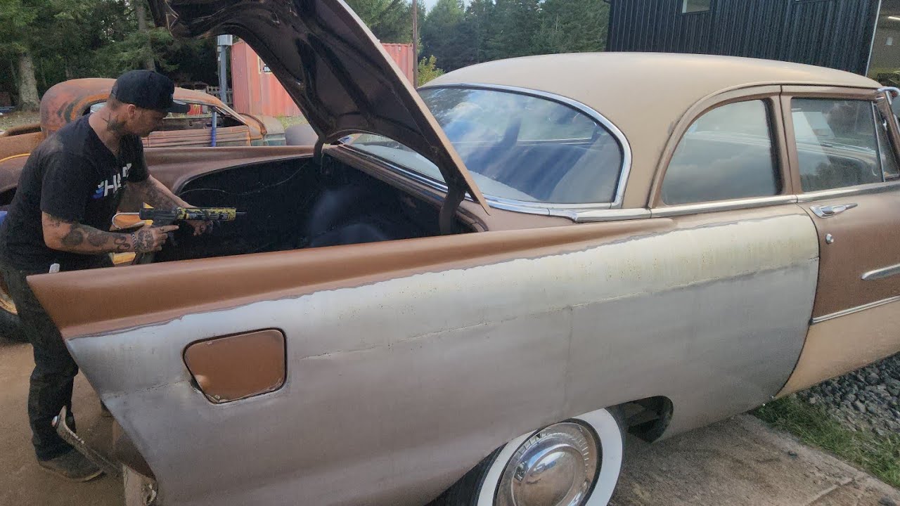 Trunk repair on a budget from rust to show car YouTube
