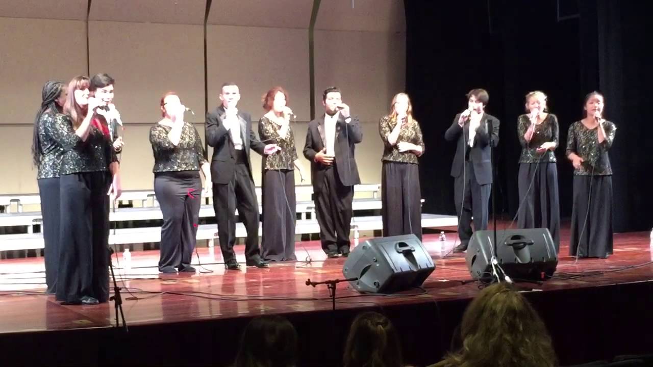 Denise Gonzales sings with RHS Chamber Jazz