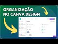 Produtividade no Canva Design | Pastas e Kit de Marca