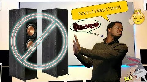 Why I Will Never Own A Klipsch Speaker