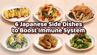 6 Japanese Side Dishes to Boost Immune System - Revealing Secret Recipes!