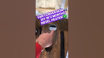 Installing a Diesel Heater in Our Camper Van #vanbuild