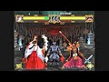 Mizuki Rashojin Vs Final Boss Demon Gaoh Hardest AI Bad Ending Samurai Shodown VI Arcade Mode