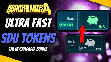 Master SDU Farming in Borderlands 4 - Level 30 Speed Route in the Carcadia Burns