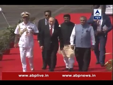 BRICS 2016: Russian President Vladimir Putin arrives in Goa