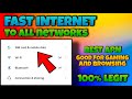PAANO PALAKASIN ANG INTERNET CONNECTION SA CELLPHONE || FAST AND EASY || APN TO ALL NETWORKS