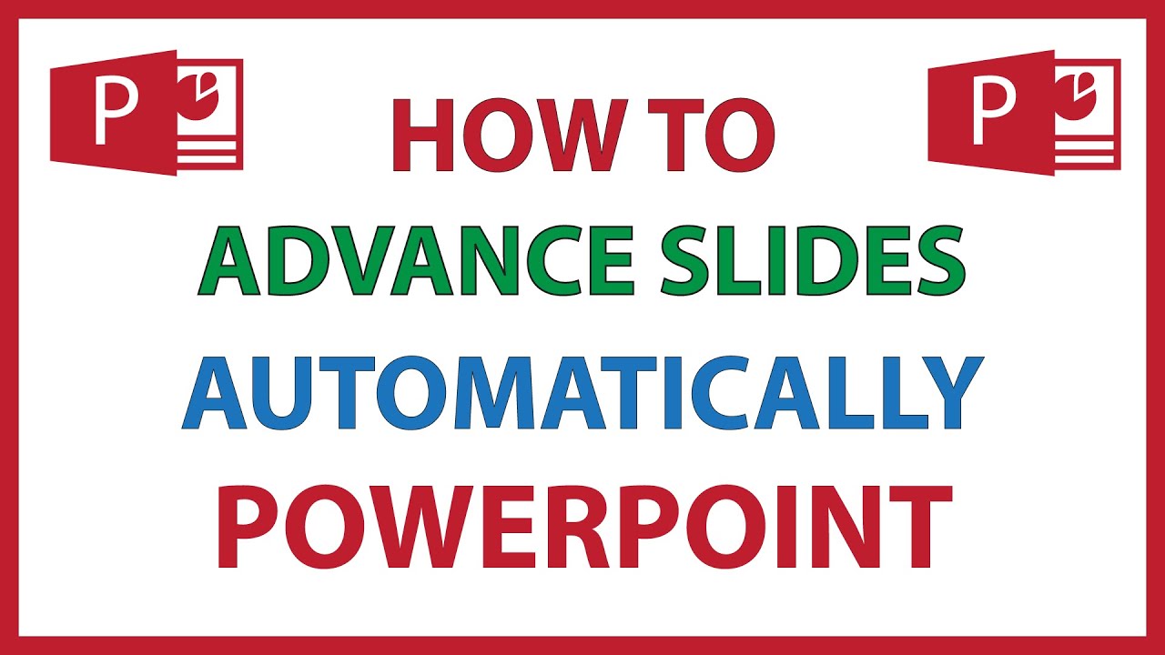 powerpoint slides automatically advance