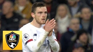 Andy Robertson scores late equalizer for Liverpool against Aston villa | Premier League | NBC Sports