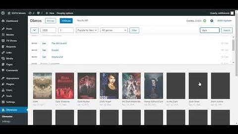 HOW TO IMPORT MOVIES ON DOOPLAY THEME|DB MOVIES IMPORTER|ADD MOVIES IN DOOPLAY|2020|E.D.I.T.H. WMR