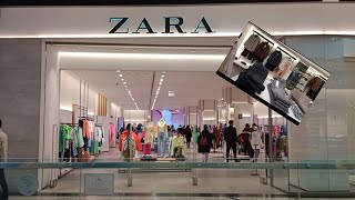 جولة في #zara من داخل ماركا مول بورصة || تركيا .