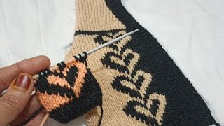knitting graph pattern #71 | Beautiful heart pattern - YouTube