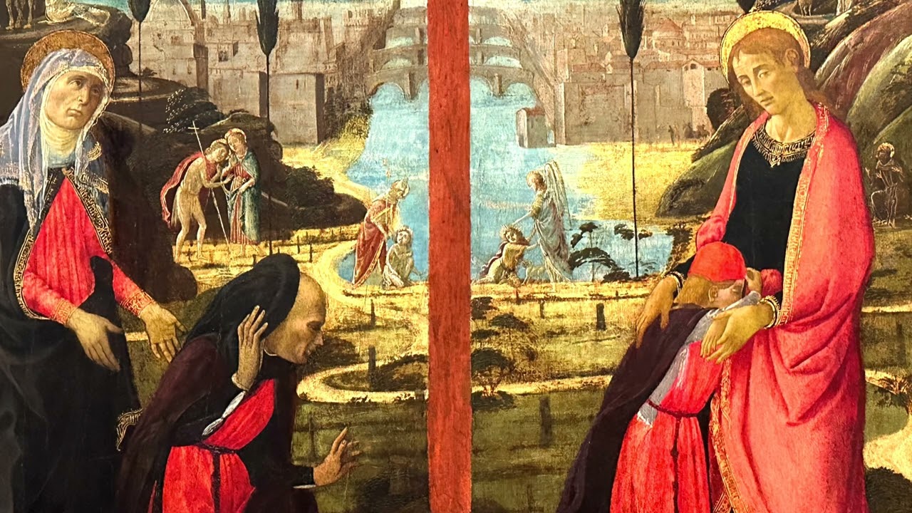 美術品鑑賞第147回【奉納祭壇画：聖三位一体、聖母マリア、聖ヨハネと