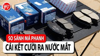 So Sánh Má Phanh Theo Xe, Bosch Và Hàng Nhái - Cái Kết Cười Ra Nước Mắt Tipcar Tv