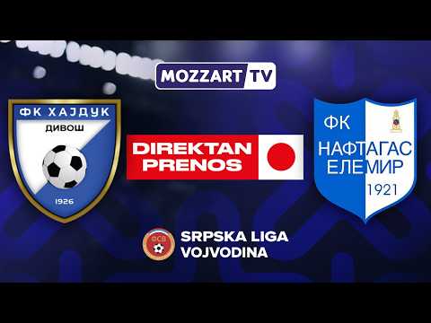 Hajduk Divoš - Naftagas (Srpska liga Vojvodina) 23. kolo 2025/26