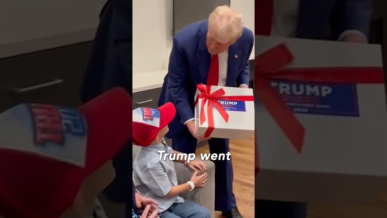 Try Not to Cry: Trump Surprises Young Fan with Rare Disorder