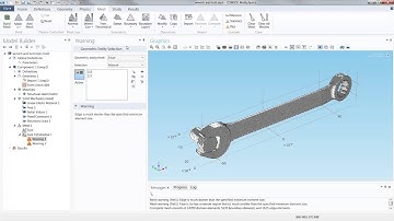 How to Model Stresses and Strains in a Wrench and Bolt Assembly