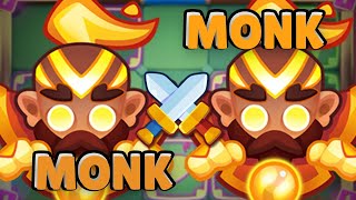 MAX MONK vs MAX MONK | Replay PVP | Rush Royale