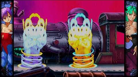 Vampire Savior 2 : The Lord of Vampire ( Capcom Fighting Collection ) Gameplay - Pyron