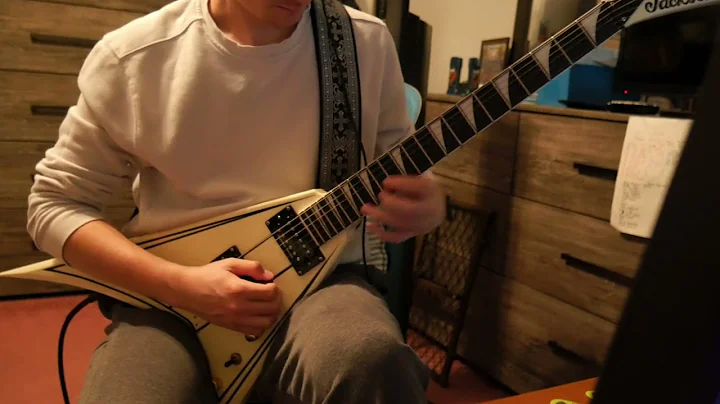 Self-Taught Guitar Player Writes His First Solo