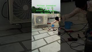 Famous voltas split inverter AC F2 error compressor Profile